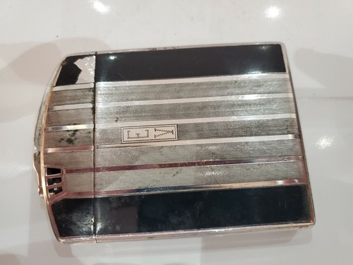 ANTIQUE Working Ronson TWENTYCASE Cigarette Case Lighter ENAMEL & SILVER 3082.14 - 第 1/7 張圖片