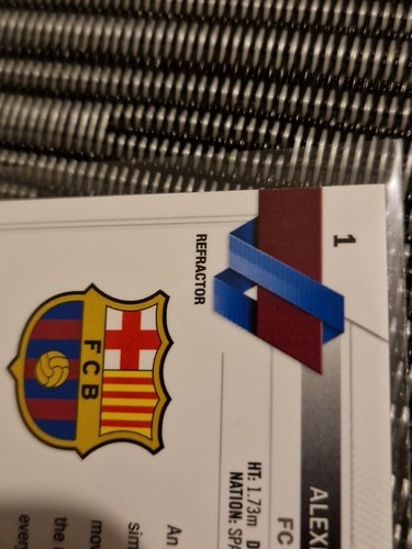 2022-23 Topps Chrom UEFA Damen Champions League #1 Alexia Putellas Refraktor - Bild 3 von 3