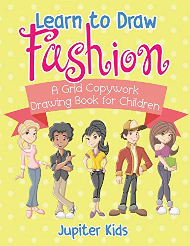 Zeichnen lernen Fashion-A Grid Copywork Zeichenbuch für - NEU Jupiter Kids 2017 - Bild 1 von 2