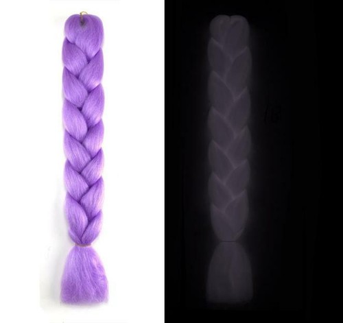24" 100g Jumbo Hair Extensions kanekalon Braiding Hair Box Twist Braid For Human - Picture 55 of 61
