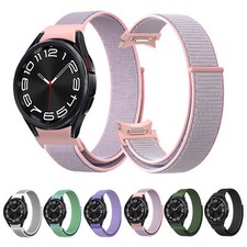Nylon Bands For Samsung Galaxy watch 7/6/5/4/FE 20mm Soft Adjustable Sport Strap
