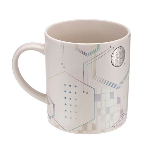 TSMC × STARBUCKS Taiwan Collabo Becher weiß/blau/schwarz Keramik 473ml JAPAN NEU - Bild 5 von 46