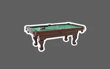 Pool Table Sticker Billiards Waterproof Bar Fun Gift NEW