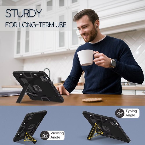 Funda para iPad Air 11 pulgadas M3/M2 (2025/2024) Resistente Goma Cubierta Estuche Soporte - Imagen 57 de 105