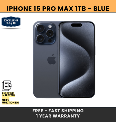 Apple iPhone 15 Pro Max 1TB Unlocked 5G (GSM + CDMA) - Excellent - Picture 10 of 11