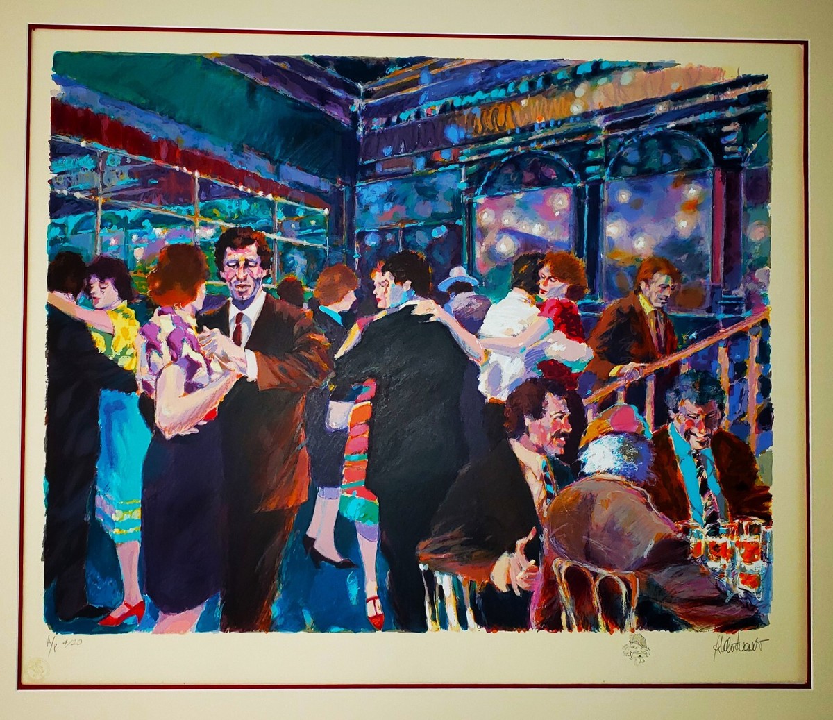 Aldo Luongo　アルド・ルオンゴ ALDO LUONGO ORIGINAL SERIGRAPH SIGNED and NUMBERED 109/297