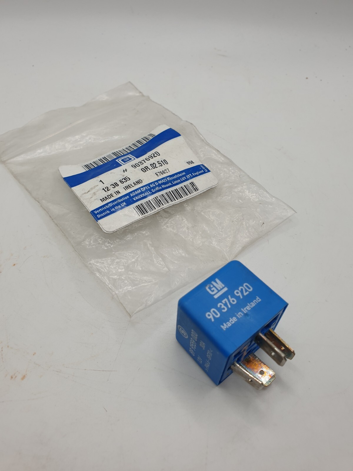 Vauxhall Opel Astra F Corsa A Genuine Fuel Injection Relay 90376920 New OEM Part