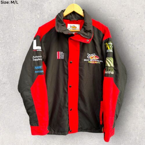 Gulf Western Oil Racing Jacket Size M/L - Picture 2 of 2