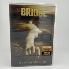 The Bridge: First season DVD 2014 4-Disc Set BRAND NEW Bridge *light shelfwear*