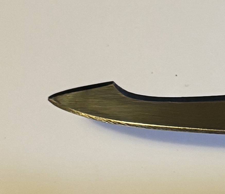 Maxam Filet Knife Rosewood Handle Full Tang 7.5" Blade 12.5" Overall with Sheath