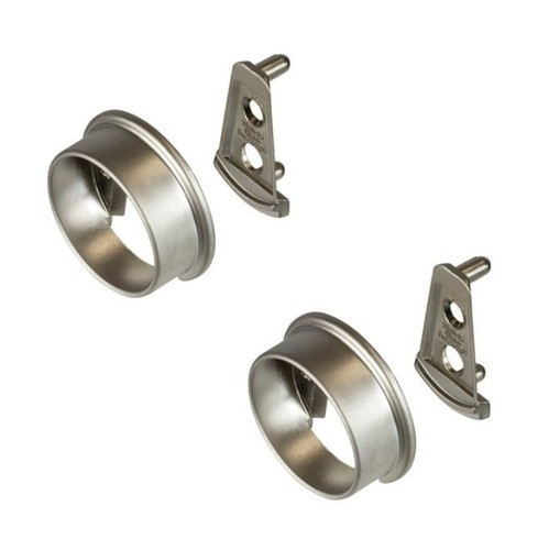 TAG Hardware ELITE Pole Patented Round End Support Flanges for 1-5/16" Closet Ro - Picture 10 of 11