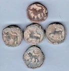 Hyderabad-Elichpur Feudatory Lion to Right 1834-186 5 Piece Nice condition coin