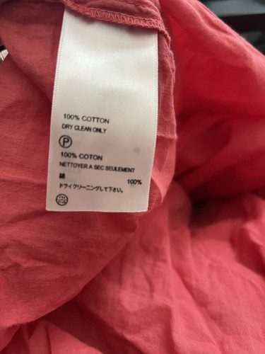 Tommy Bahama Dress Women Medium Pink Red Maxi Ombre Dip Dye Coastal Beach Cruise - Picture 9 of 9