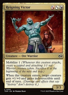 Reigning Victor~0216~NM~(TDM) - Tarkir Dragonstorm~MTG