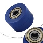 8MM Drive Chain Pulley Roller Slider Tensioner Wheel Guide For Street Bike BLUE