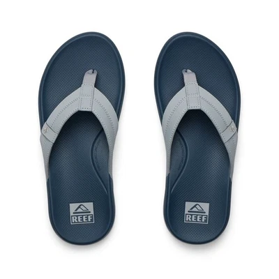 Sandales imperméables Reef Cushion Phantom 2.0 grises/marines - Photo 1/4