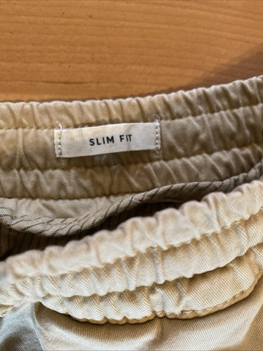 Marine Layer Saturday Size L Pants Men's Drawstring Pockets Beach Khaki Tan - 第 6/12 張圖片