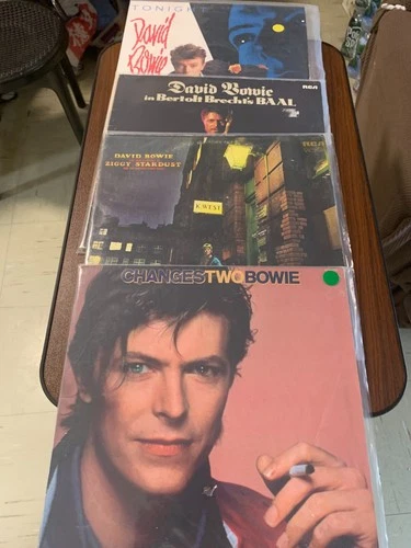 David Bowie Lot 4 The Rise And Fall of Ziggy Stardust Vinyl LP