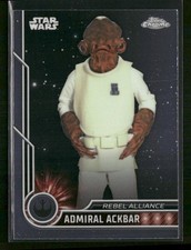 2023 Topps Chrome Star Wars 47 Admiral Ackbar