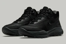 Nike React SFS Carbon Mid Trail Shoes Black / Black CK9951-001 Men's Size 9.5