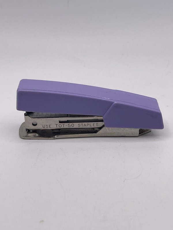 Vintage Swingline TOT-50 Stapler Lavender Color Made in USA