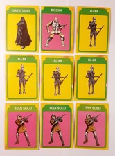 1980 OPC Star Wars ESB series 3. 16 character image cards gum effected