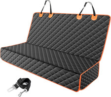 Dog Seat Cover for Back Seat Waterproof for Cars, Car Seat Protector for Dogs