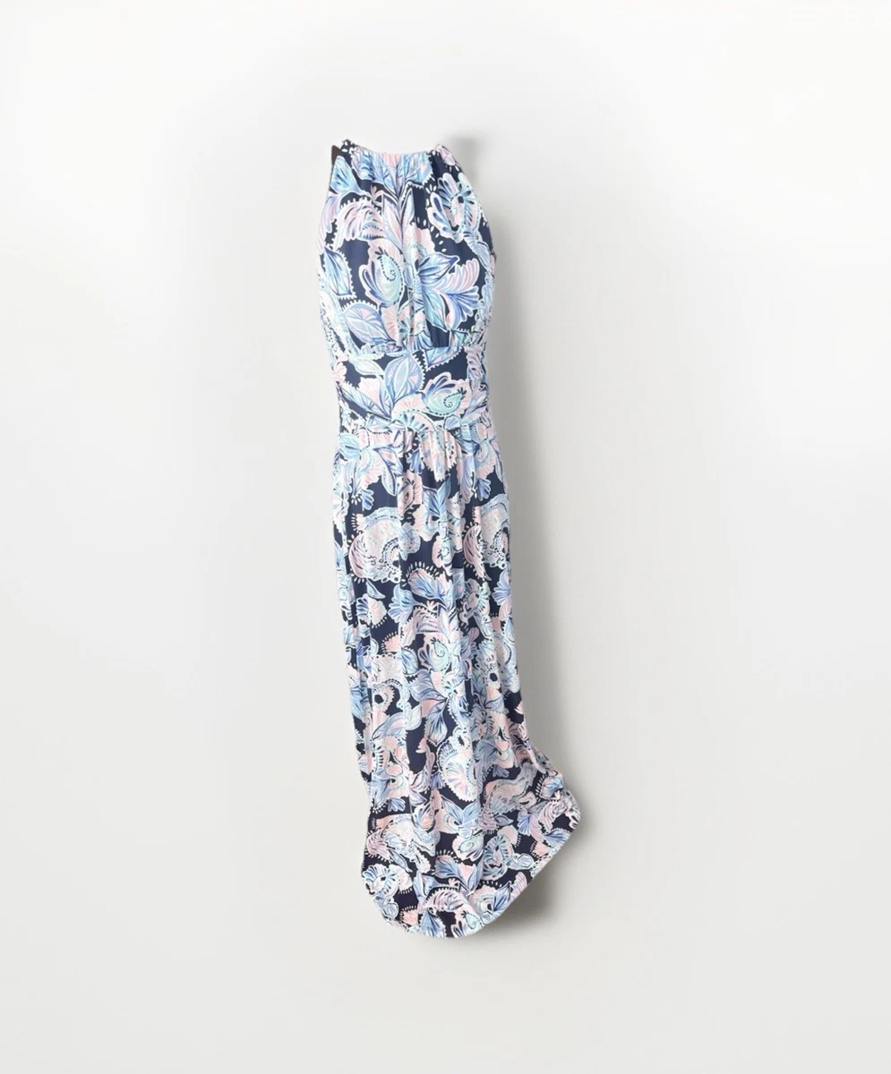 chinese dress ladies The Lilly Green & Blue Lilly Pulitzer Maxi Dress