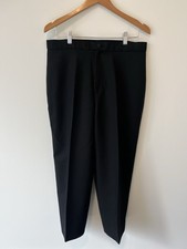 Vintage Levi  s Bend Over Black Tapered Dress Pants - Size 16
