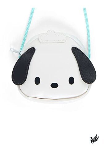 Sanrio Pochacco 765899 Gesicht Münzetui mit Seil - Bild 2 von 3