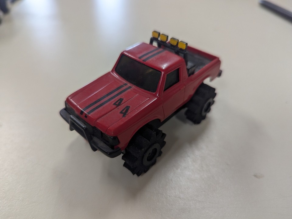 SCHAPER STOMPER 4X4 CHEVY TRUCK RED WORKS Vintage Rare | eBay