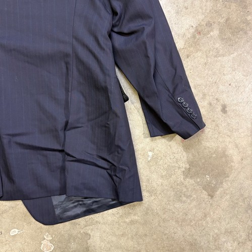 Alexandre of Savile Row London Pinstripe Suit Tailored England 50R 42x34 - Picture 6 of 16