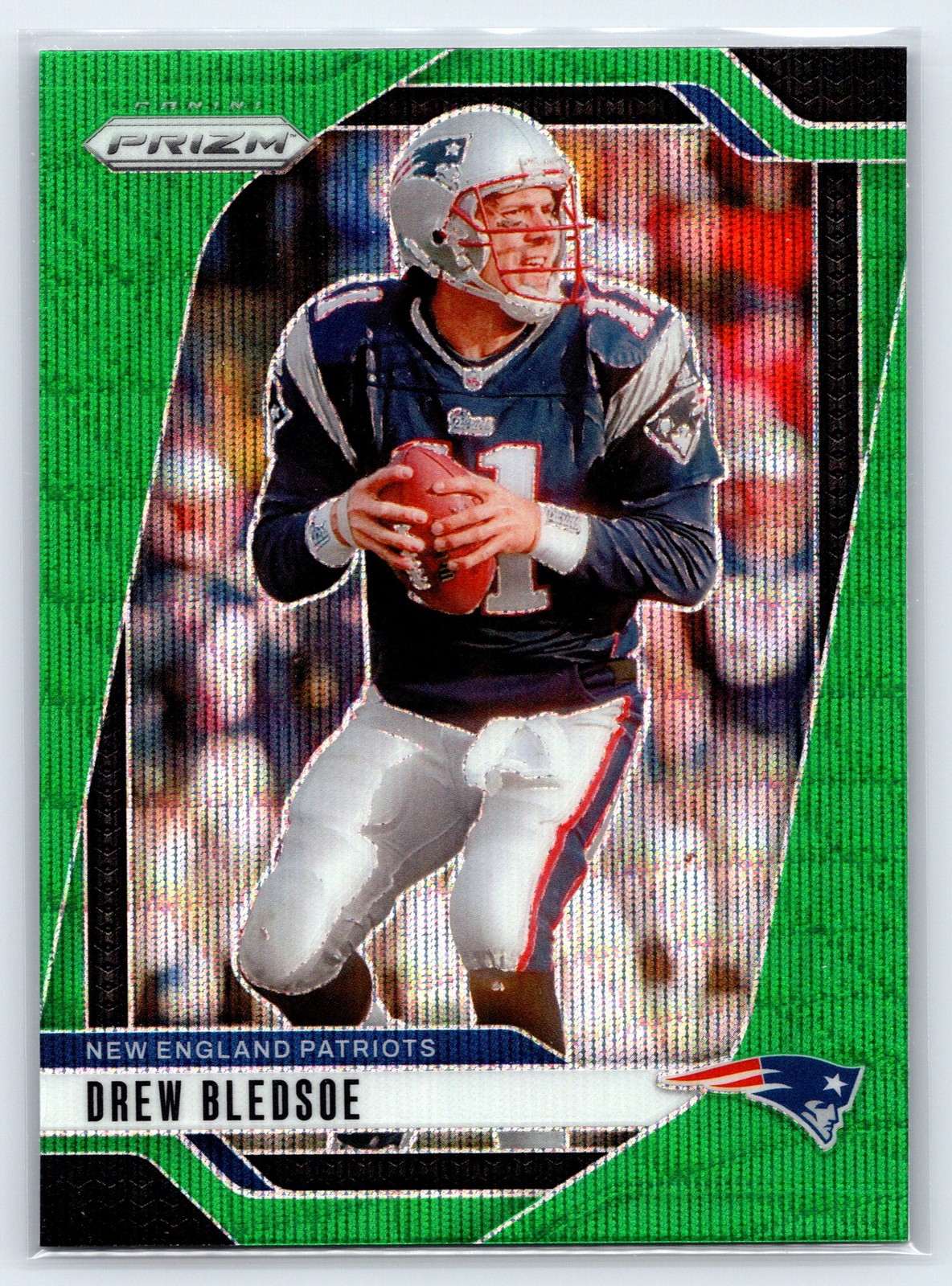 Drew Bledsoe 2024 Panini Prizm Green Wave #200