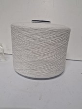 knitting/crochet yarn White 100% Cotton 1970gr