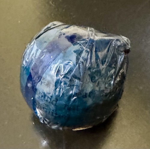 ANTIQUE GUARANTEED BEST MAKES RECOVERED MESH 1920s WRAPPED Golf Ball - Picture 2 of 5