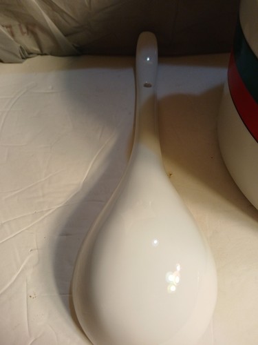 7pc McILHENNY TABASCO CO Stoneware Chilli POT SET-4 CUPS, LABEL-8'in-2.5 QT-LID - Picture 23 of 24