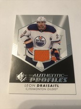 2022-23 SP Authentic Profiles Leon Draisaitl Jersey Patch #AP-20