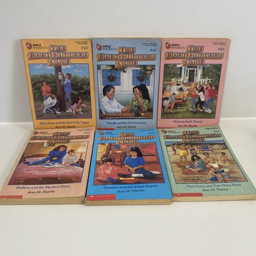 Babysitters Club X 26 Books Lot Vintage 1980’s Ann Martin Apple PB Print USA - Picture 6 of 11