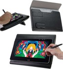 Broonel Leather Folio Case For HUION Inspiroy 2 S Graphics tablet