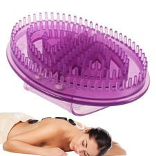 Meridian Pressure Massager Brush Professional Silicon Brush Slimming Body Brush