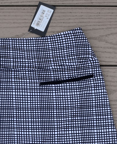 NWT GOLFTINI "So Not Disturb" Womens 15.5" Pull-On Golf Skort-Small @$115 NAVY - Picture 8 of 9