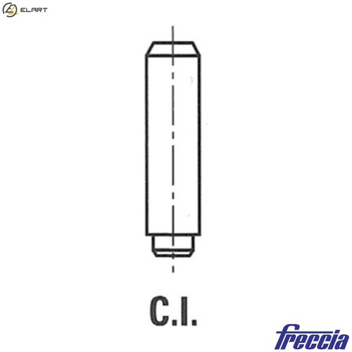4x VALVE GUIDE G11280 FOR G13BB 1.3L G13BB 1.3L G16B 1.6L 4cyl - Picture 1 of 11