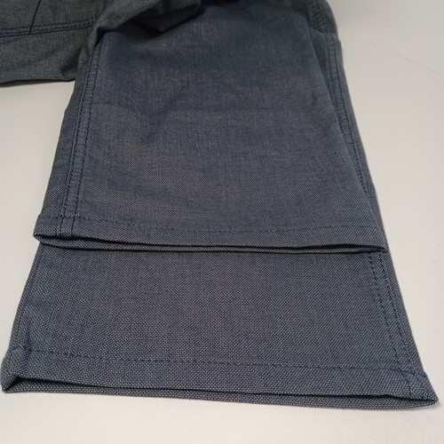 Brax Cooper Fancy Straight Leg Chino Pants Mens Sz 38X30 Gray Stretch - Picture 4 of 8