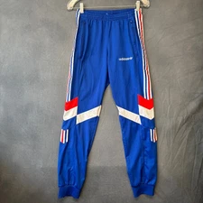 Vintage Adidas Joggers Aloxe Small 3 Stripes USA Joggers Soccer Out of Stock
