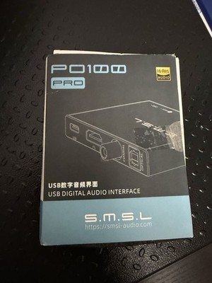 SMSL PO100 PRO USB Digital Interface MQA Decoding XOMS XU316 for PS5 Switch