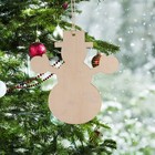  10 PCS Snowman Decoration Ornaments Christmas Decorations Indoor
