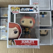 Funko Pop! G.I. Joe - Scarlett con protector suave #74 (B3)