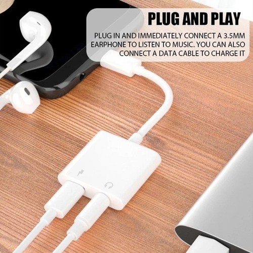 Type-C USB C to 3.5mm Jack Headphone & Charger 2 in 1 Adapter for Samsung Galaxy - 第 4/19 張圖片