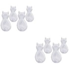 8 PCs Cartoon Katze Kleber Haken Vermutungen Aufbewahrungshaken für