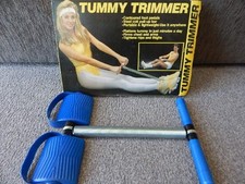 RETRO Tummy Trimmer Exercise Tool Boxed 1980s Resistance Fitness Home Gym